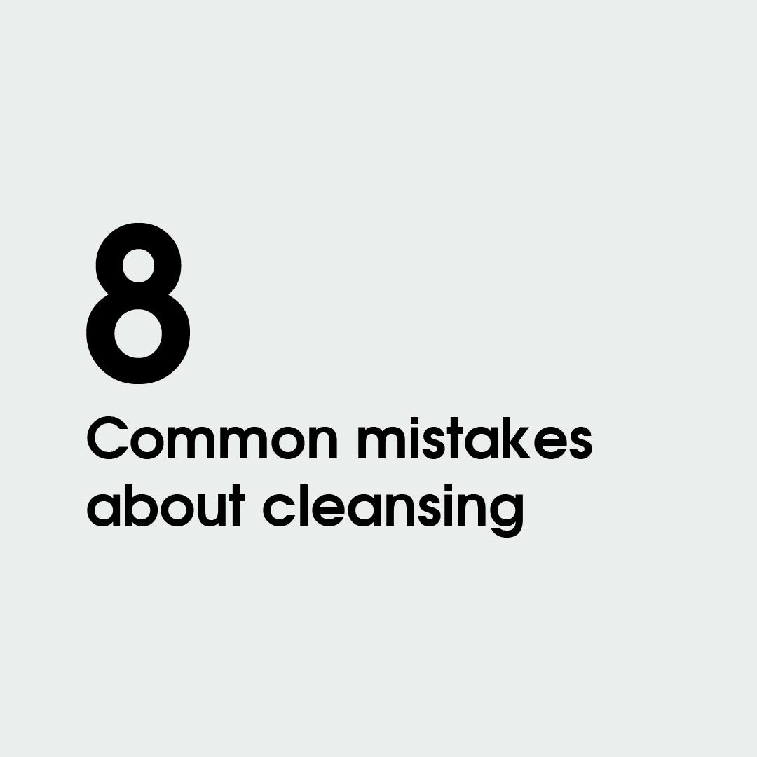 Errores comunes limpieza