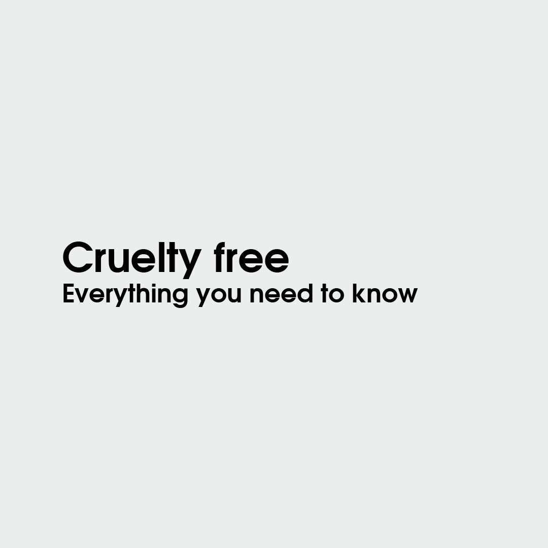 Cosmética cruelty free